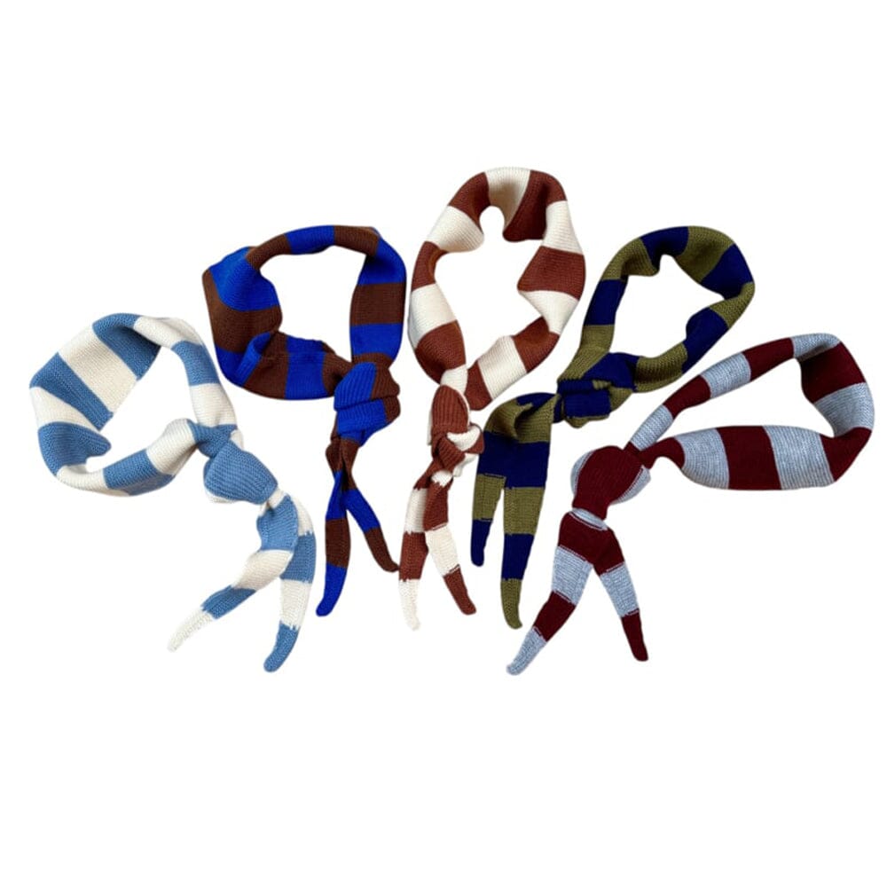 Kleiner Strickschal "Streifen Chunky" Schal Mini Bybjor 
