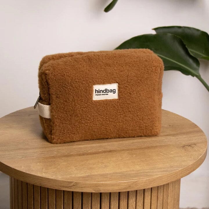 Kosmetiktasche "Leon Teddy" Kosmetiktasche Hindbag Braun 