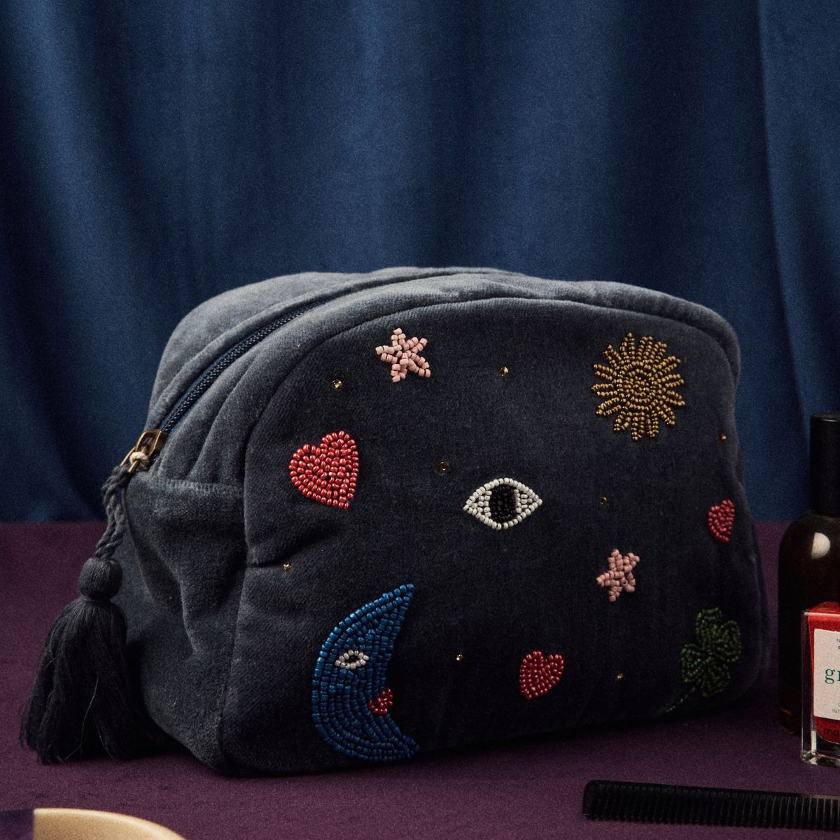 Kosmetiktasche "Mystik" Kulturbeutel Le petit Souk 