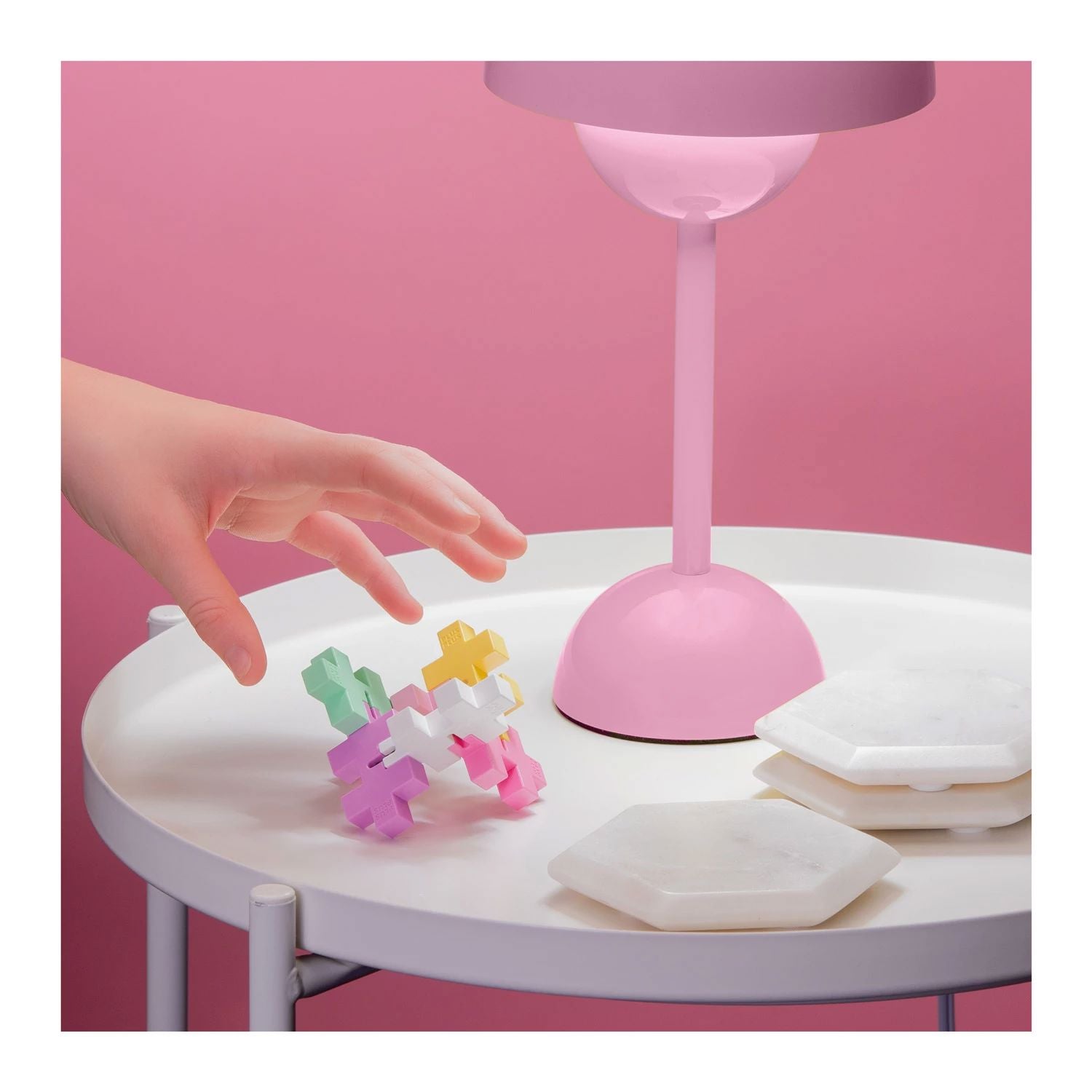 Kreativ Bausteine "Hexel Flex" Motorikspielzeug Plus-Plus 