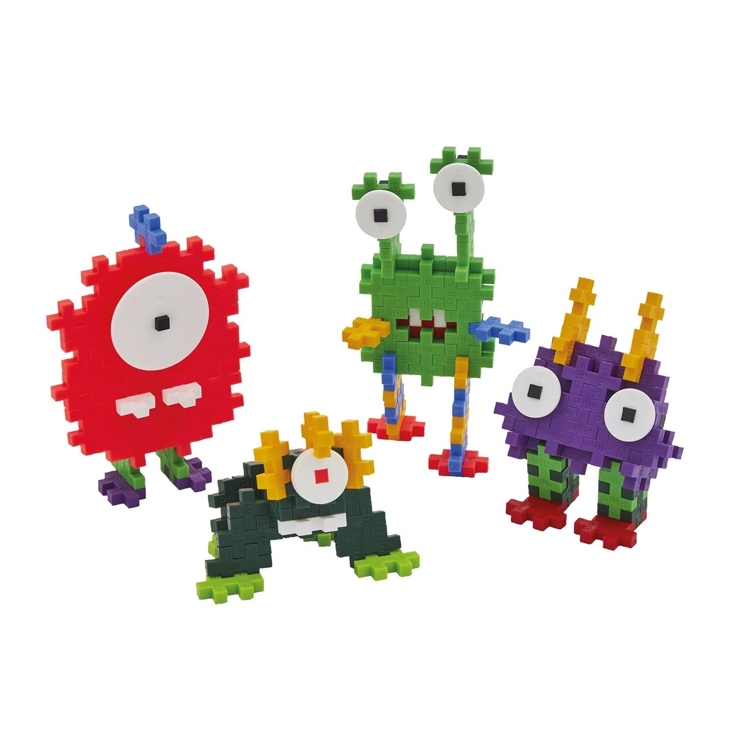 Kreativ Bausteine Monster 40 "Critters" Motorikspielzeug Plus-Plus 