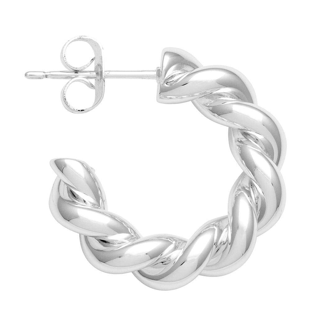 Kreole "Chuncky Twisted"- 2 Stück Ohrringe Lulu Copenhagen 