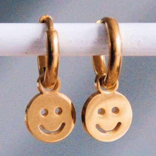 Kreole "Smiley" Ohrringe Bazou 