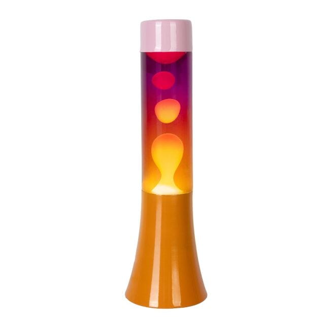 Lavalampe "Mini Orange Pink" Lampe fisura 