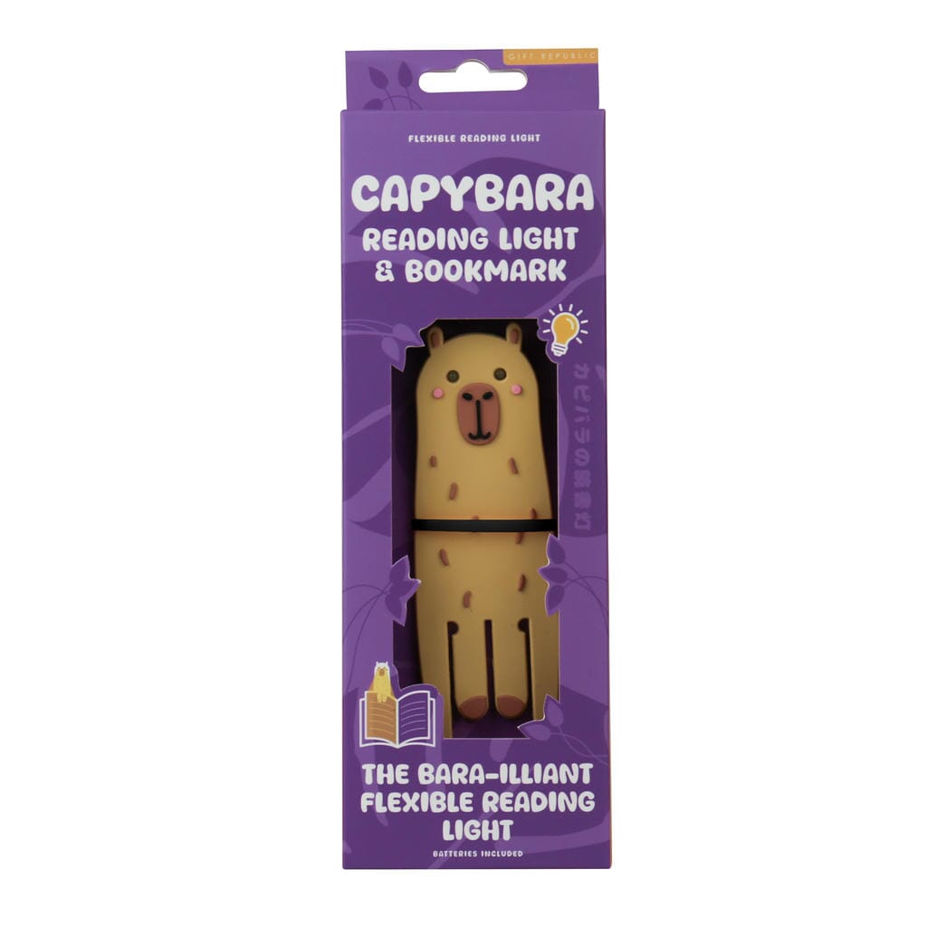 Lesezeichen und Leselicht "Capybara" Mags 