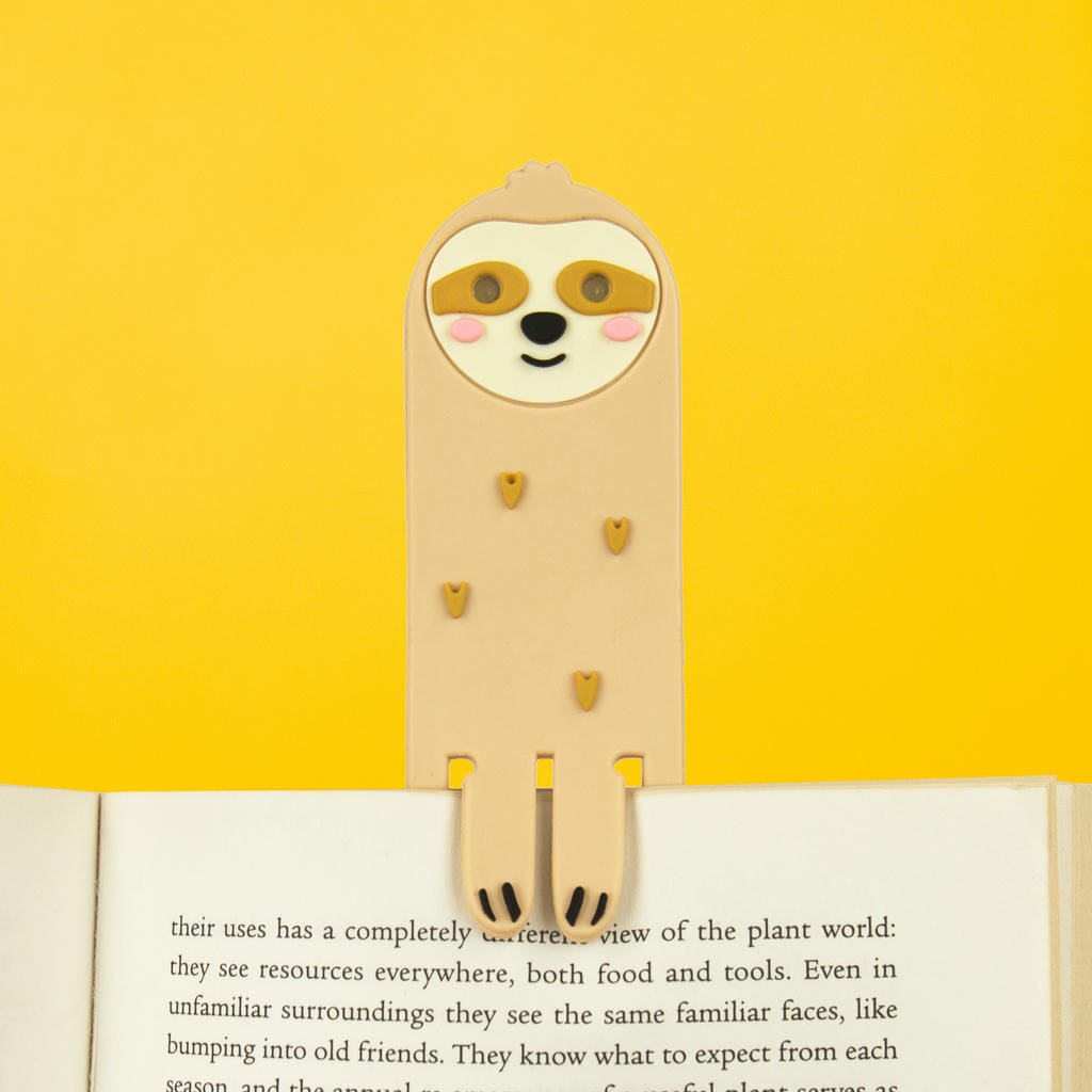 Lesezeichen und Leselicht "Faultier" Mags 