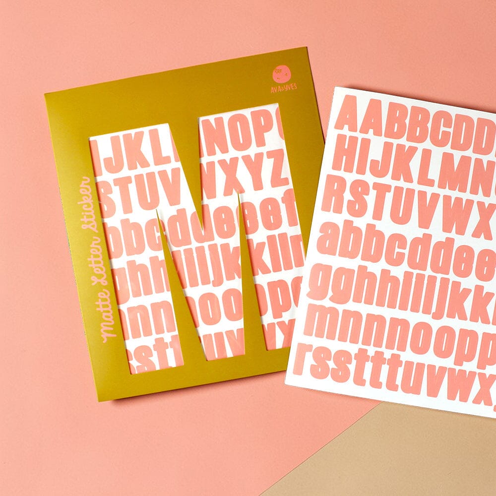Letter Sticker "Matt" Sticker ava&yves 