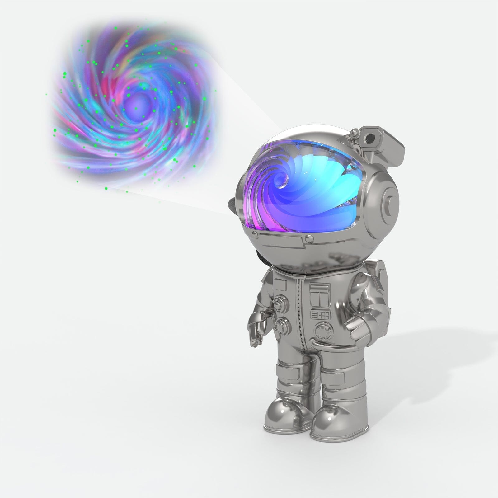 Lichtprojektor "Stellar Light" Lampe Mob Silver 