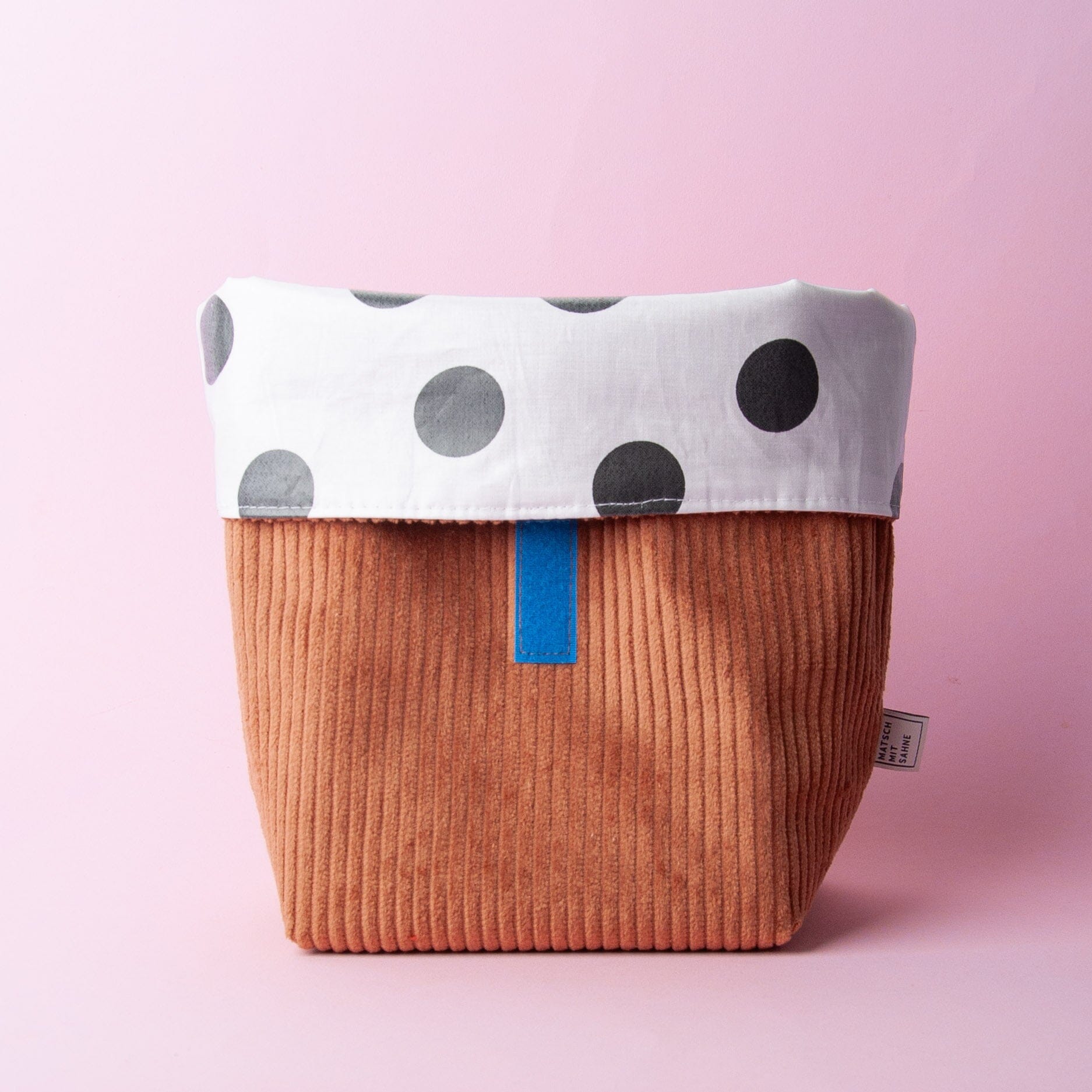 Lunchbag "Dots" Lunchbag Matsch mit Sahne 