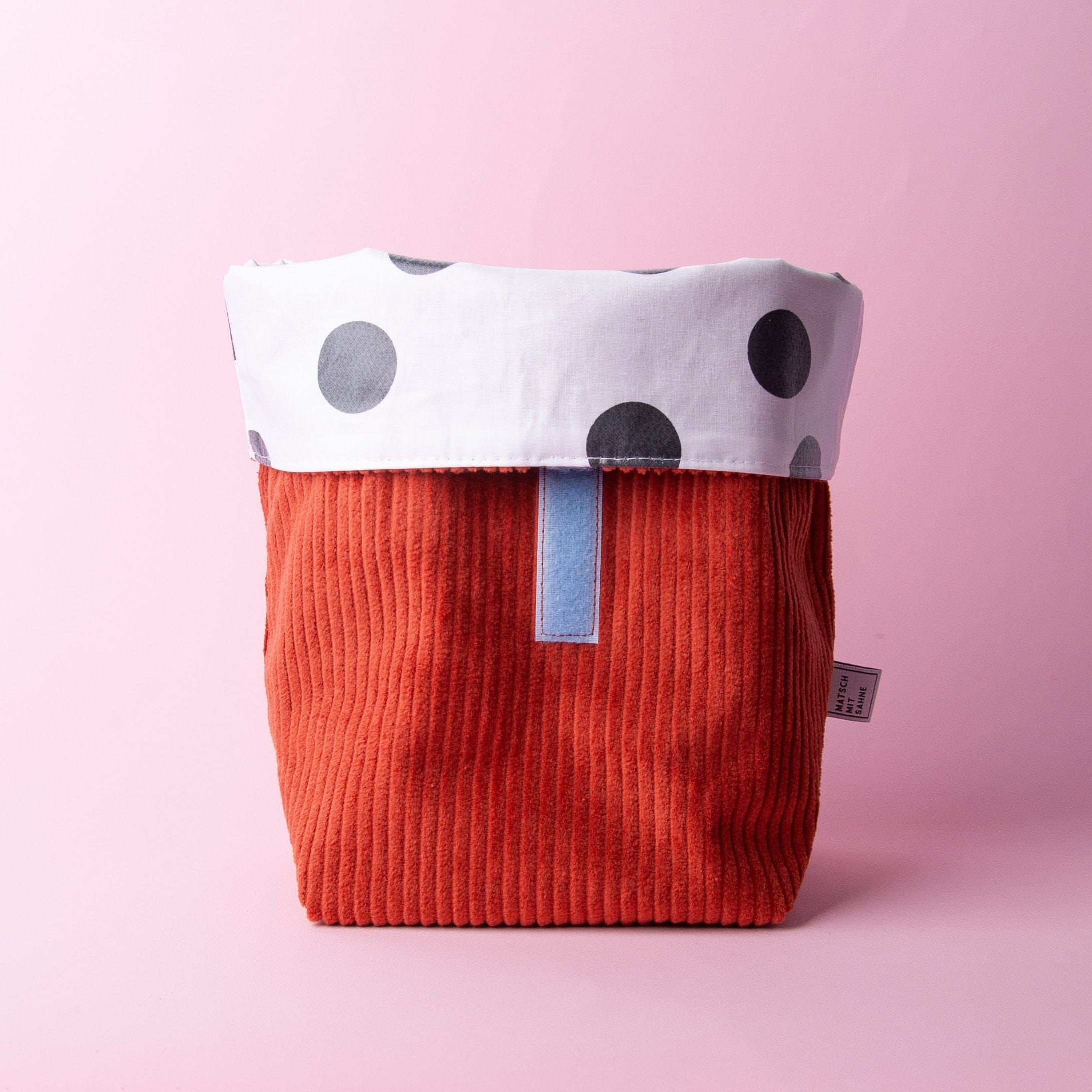 Lunchbag "Dots" Lunchbag Matsch mit Sahne 