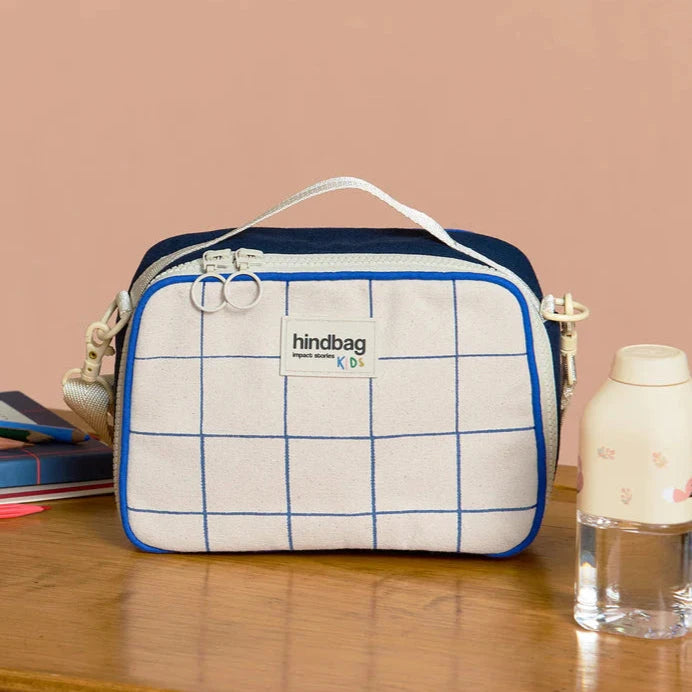 Lunchbag Tricolore "Elsa" Lunchbag Hindbag Kariert 