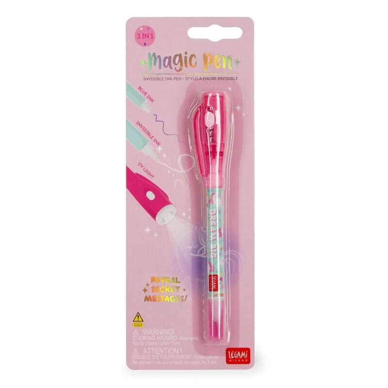 Magic Pen "Invisible Ink" gelstift Legami Pink 