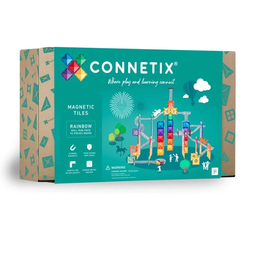 Magnetbausteine Kugelbahn "Rainbow" Connetix 
