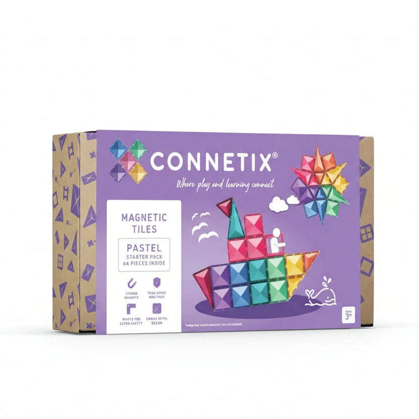 Magnetbausteine Starterset "Pastell" Connetix 