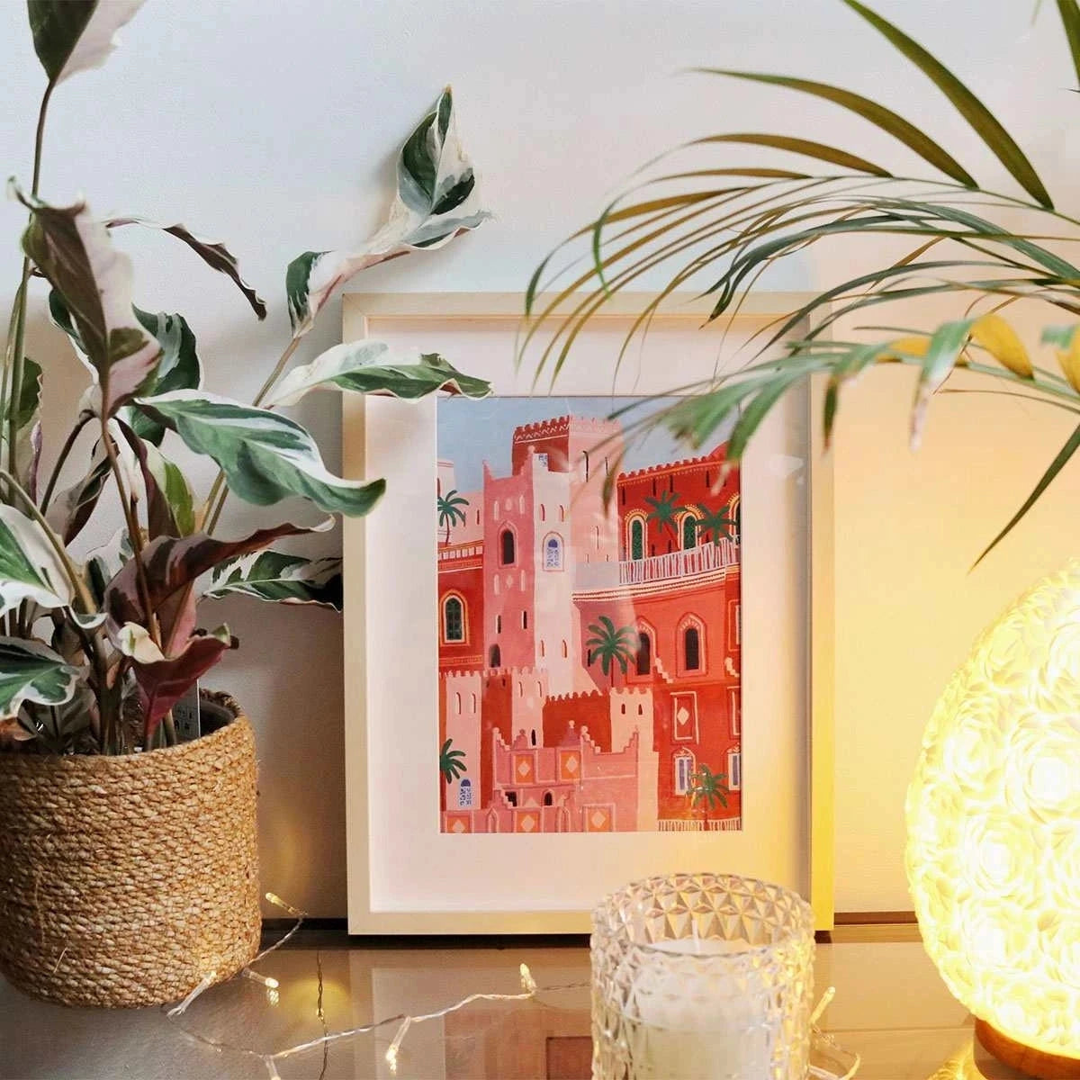 Malen nach Zahlen "Marokko" La petite épicerie 