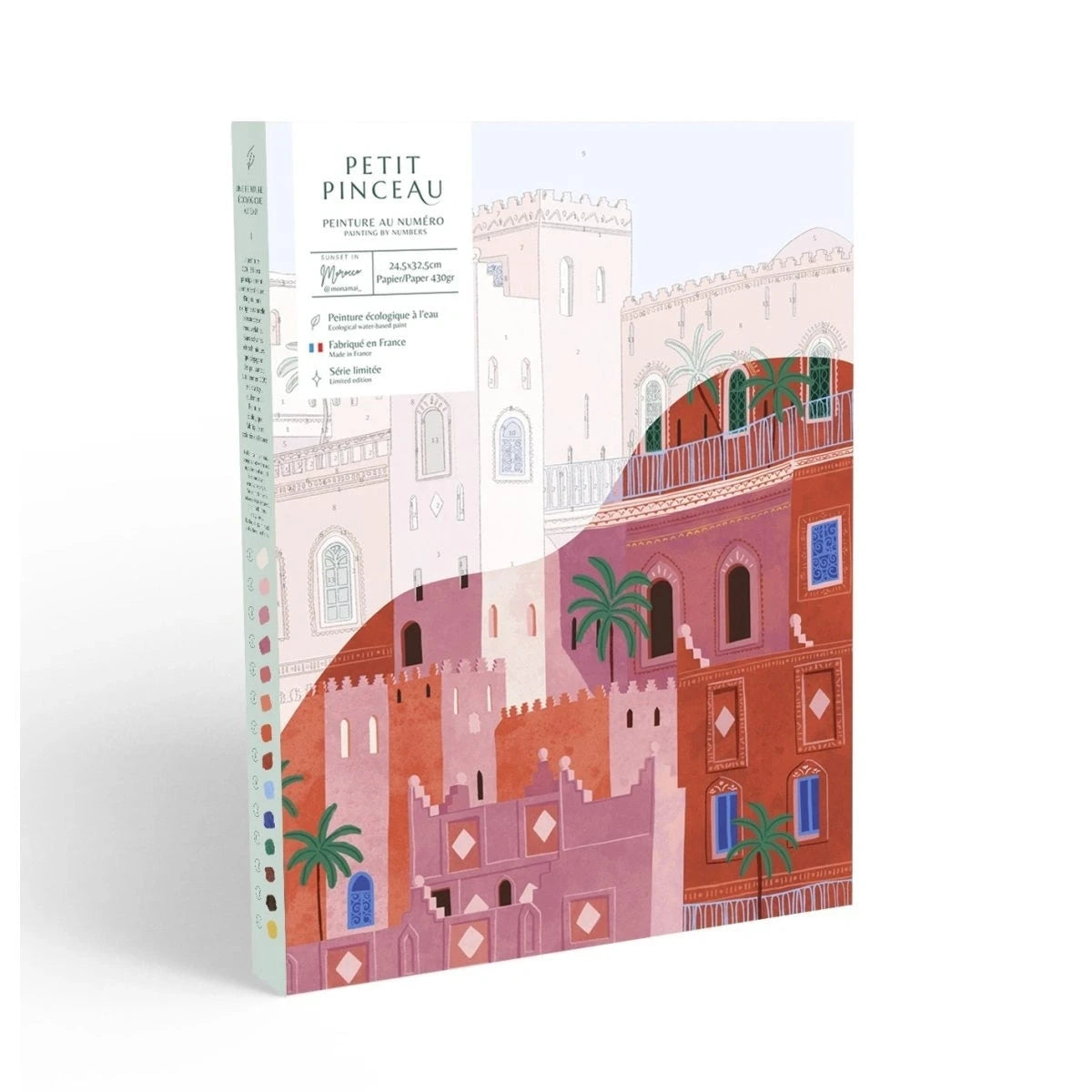 Malen nach Zahlen "Marokko" La petite épicerie 