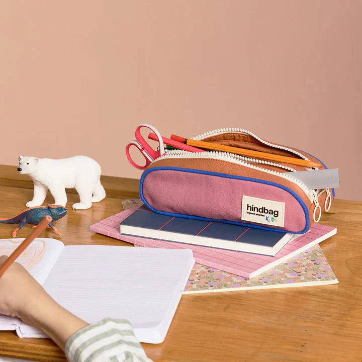 Mäppchen rund groß "Malo" Hindbag Rose 