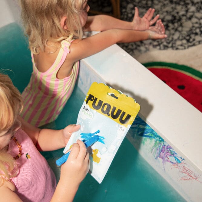 Marker für die Badewanne "6 Farben" Stifte PUQUU 