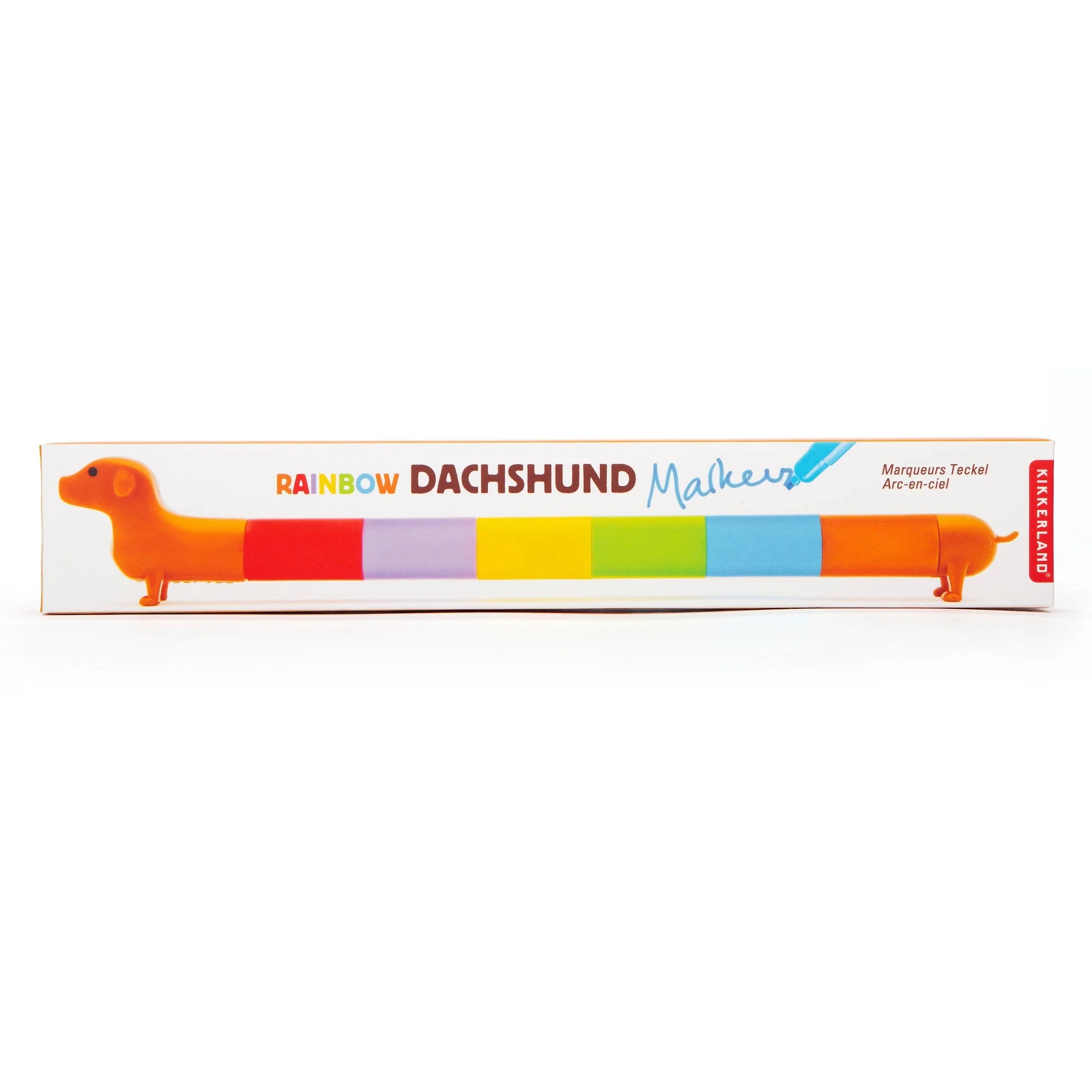 Marker "Rainbow Dachshund" Stifte KIKKERLAND 