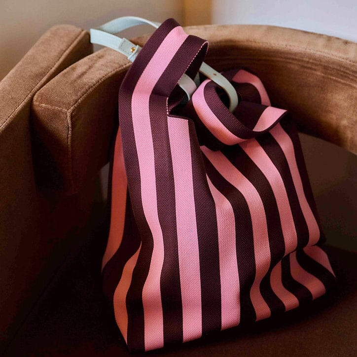 Market bag "knitted stripes" Tasche Sticky Sis Club 