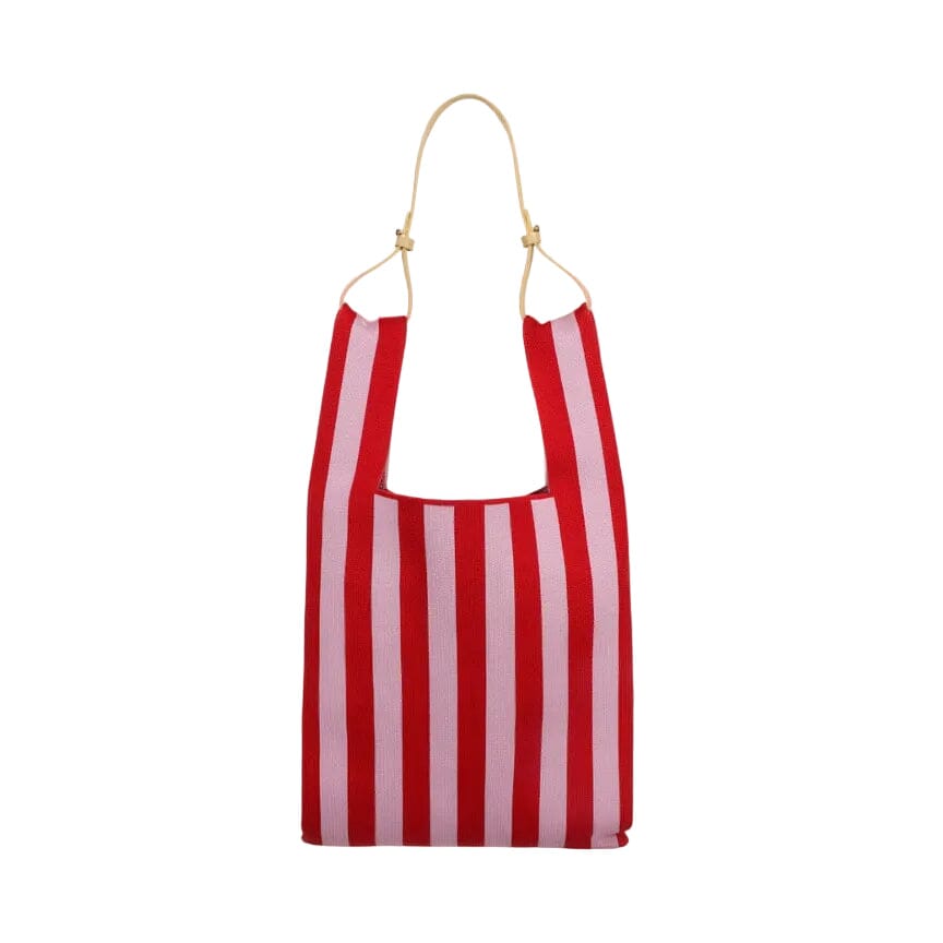 Market bag "knitted stripes" Tasche Sticky Sis Club 