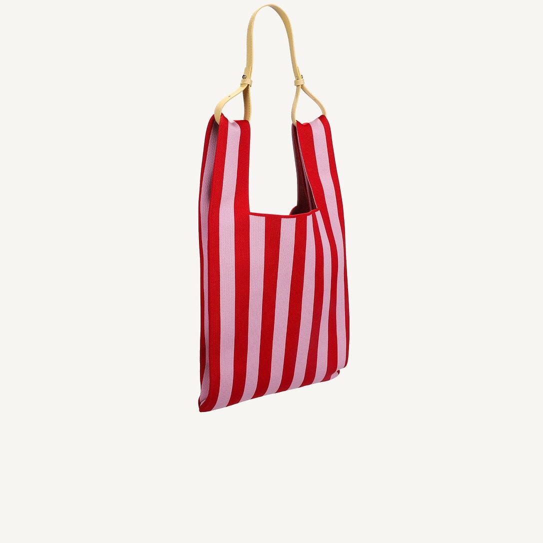 Market bag "knitted stripes" Tasche Sticky Sis Club 