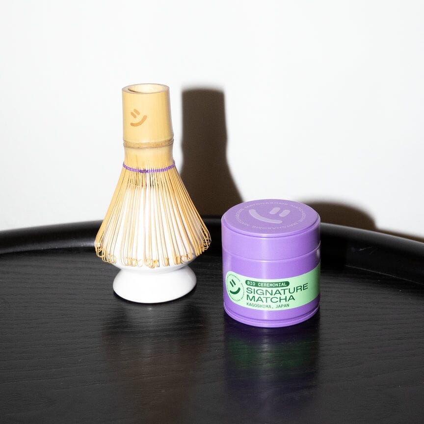 Matcha Besen "Happy Classic Lila" Matchasome 
