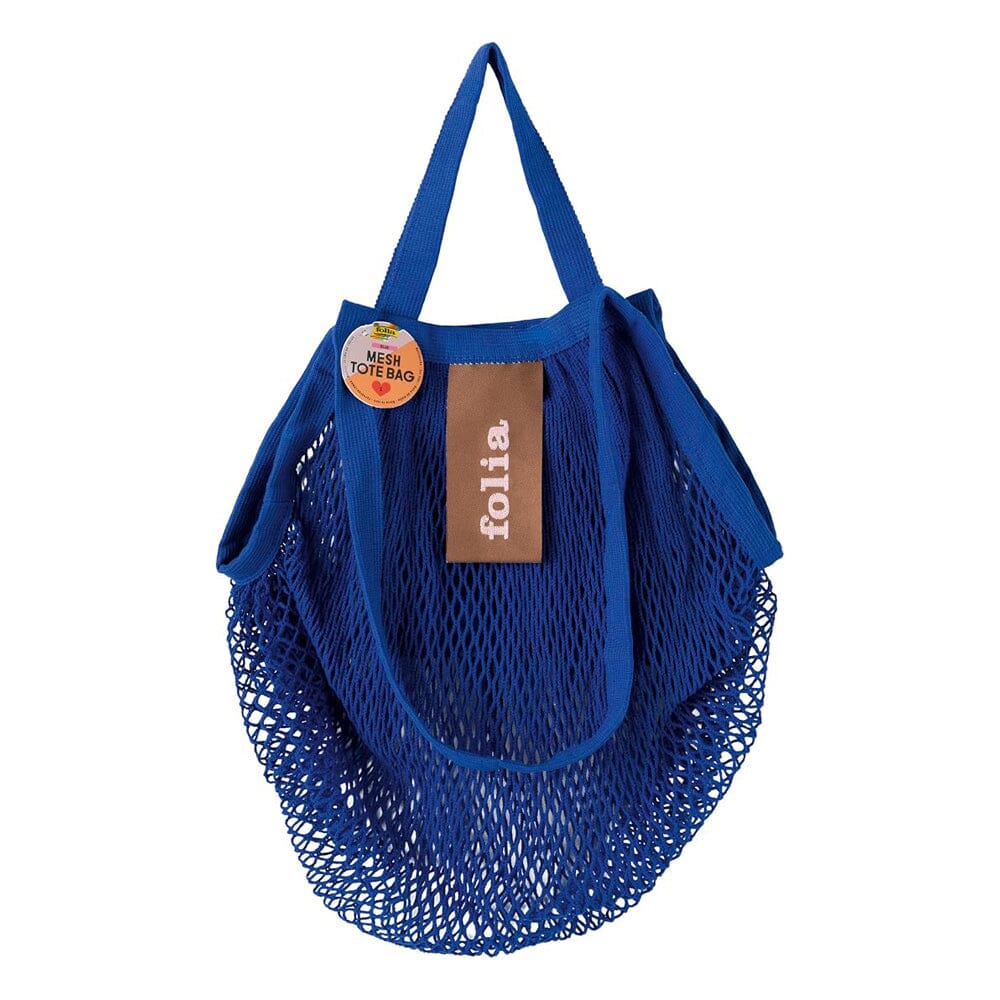 Mesh Tote Bag "Blue" Tasche Folia 
