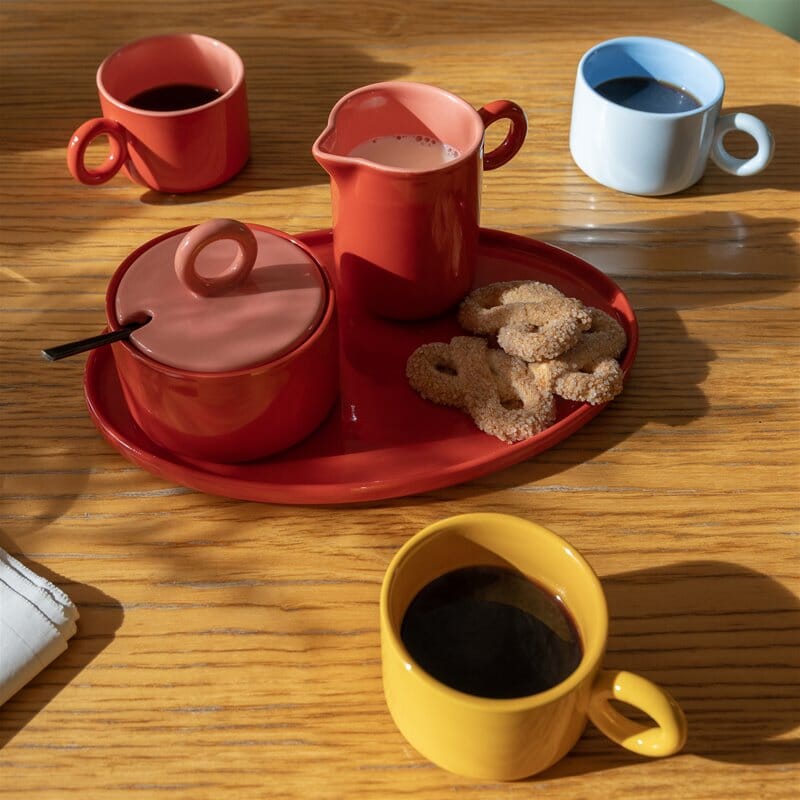 Milchkanne "Chiquito Red" &klevering 