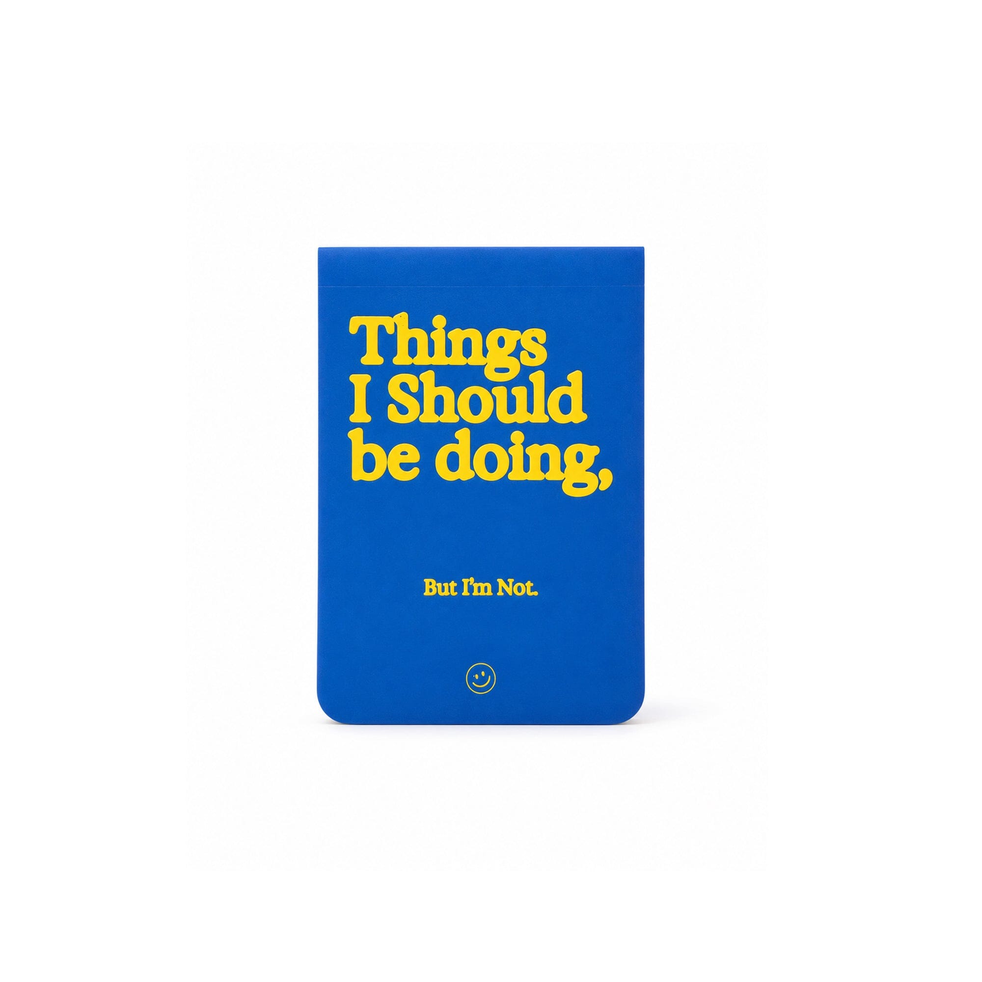 Mini Notizblock "Lazy" Wochenplaner Helio Ferretti Blau 