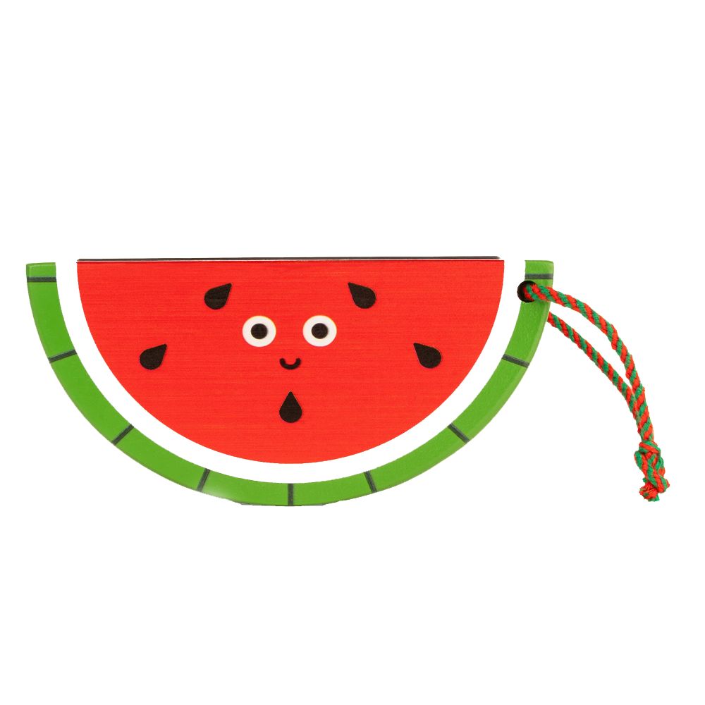 Mundharmonika aus Holz "Fruit" KIKKERLAND Melone 