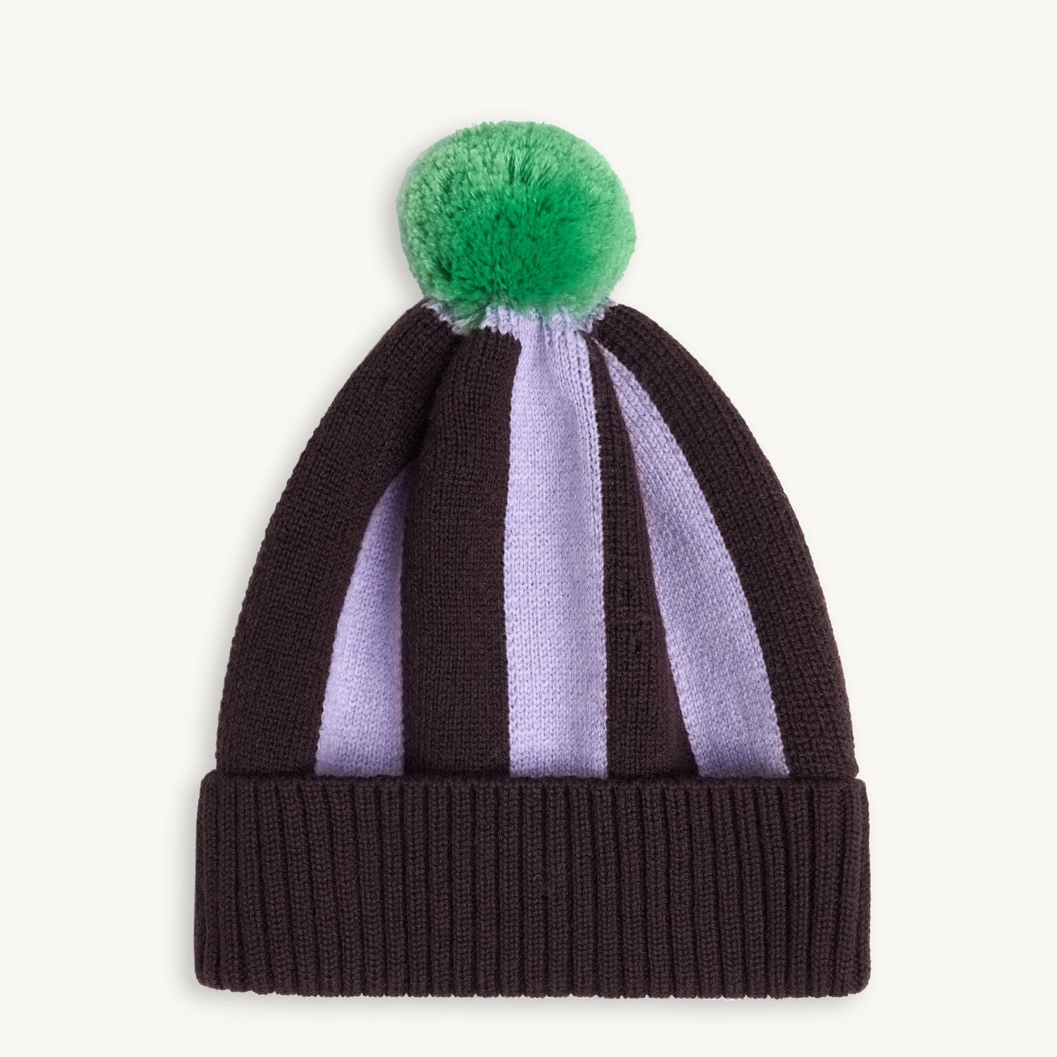 Mütze Merino Beanie "Lilac/Brown" Mütze Happymess 