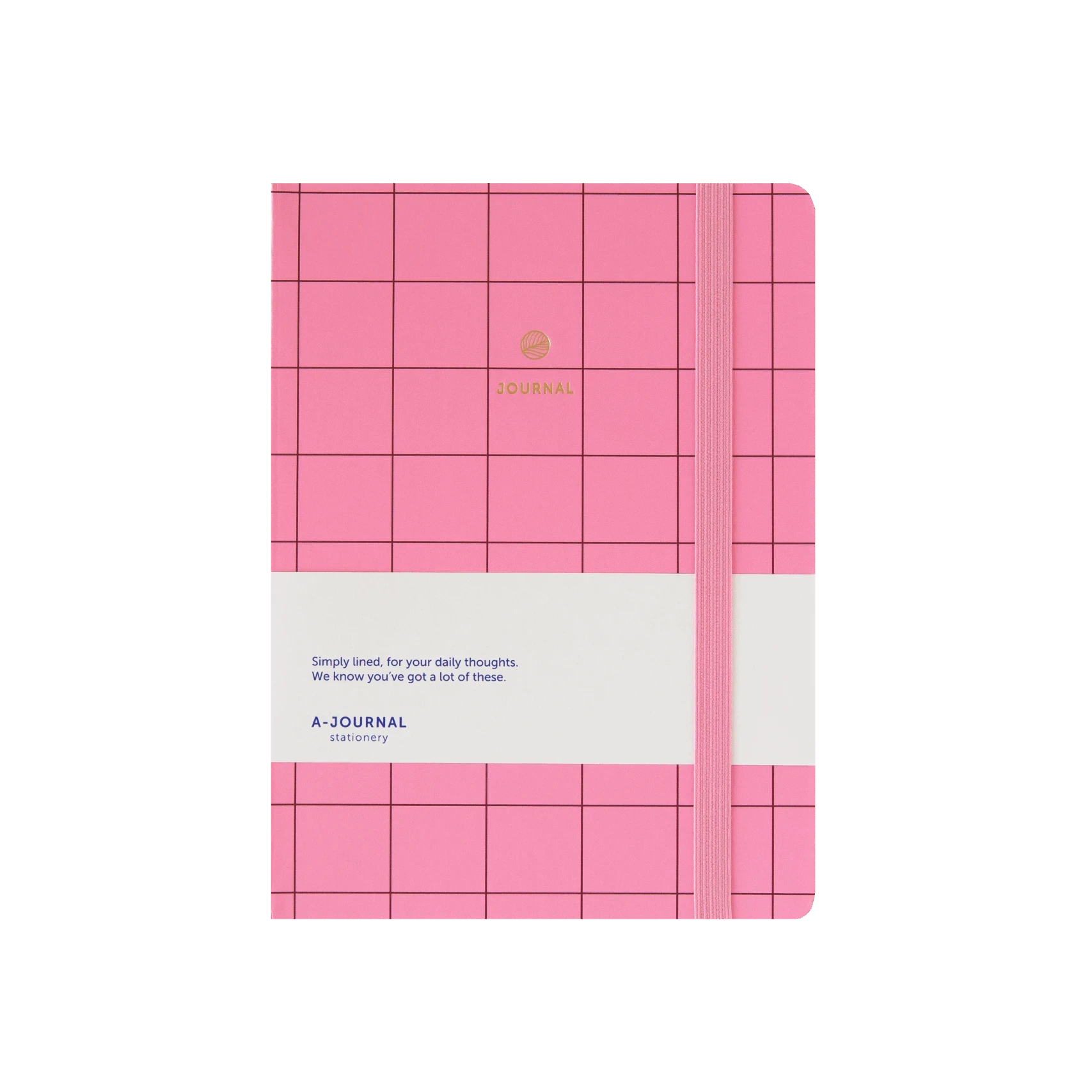 Notebook "Checkered Pink" Erinnerungsbuch A-Journal 