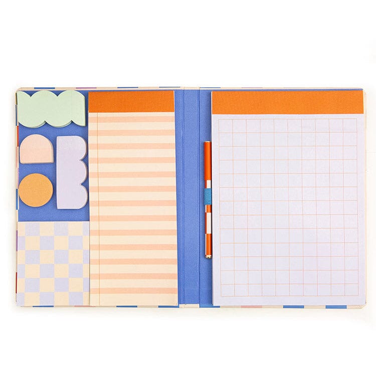 Notizblock Set "Haftnotizen und Stift" Notizbuch KIKKERLAND 