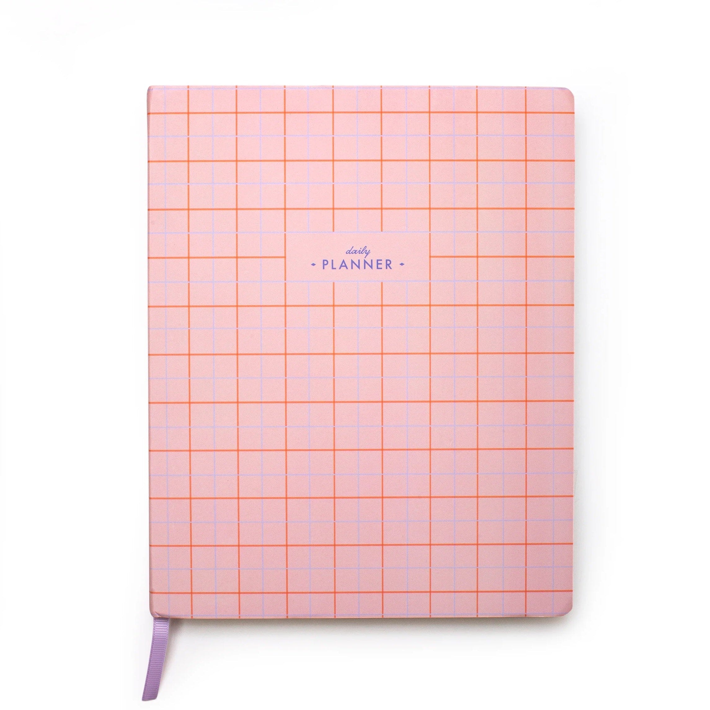 Notizbuch "Undated Daily Planner" KIKKERLAND Pink Grid 