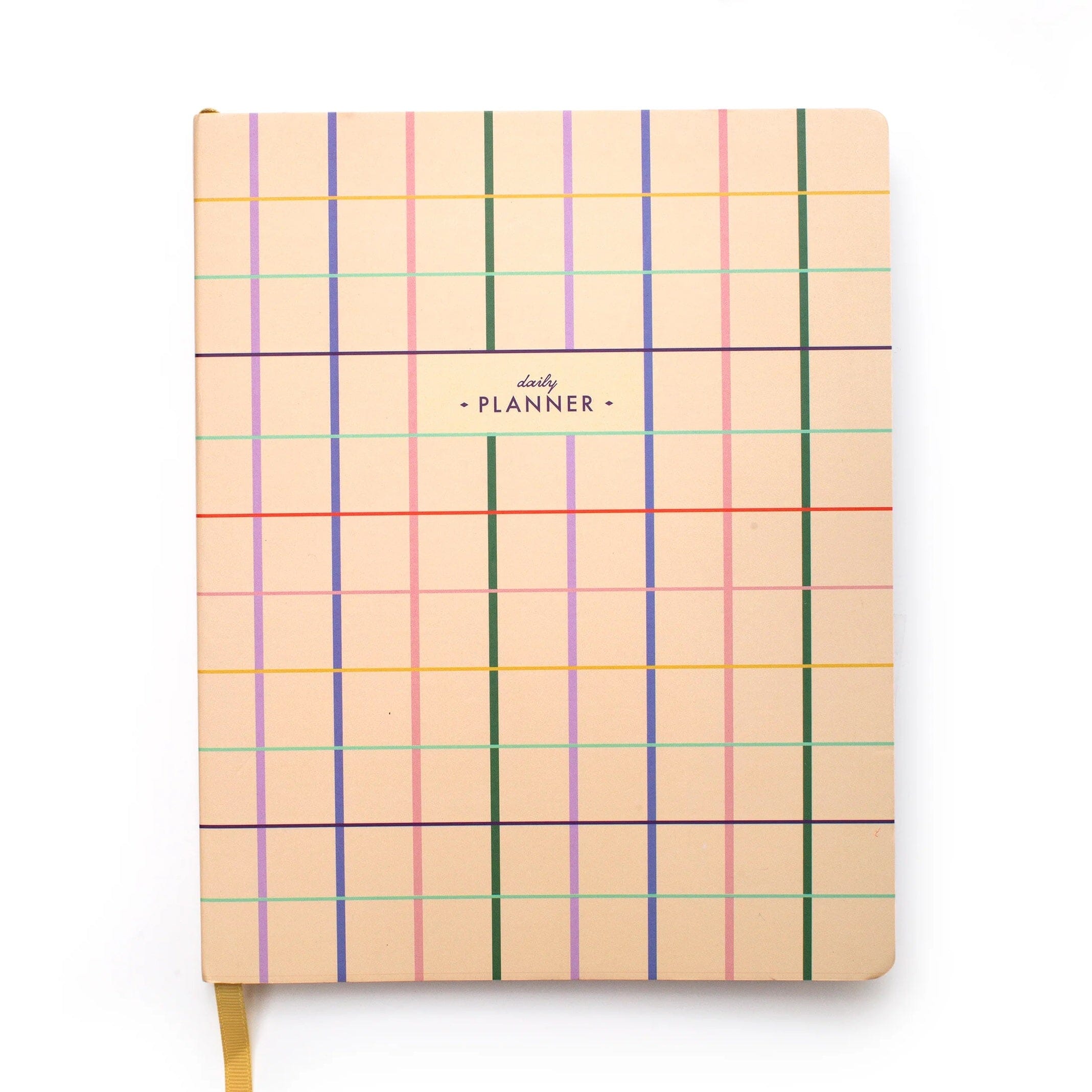 Notizbuch "Undated Daily Planner" KIKKERLAND Rainbow Grid 