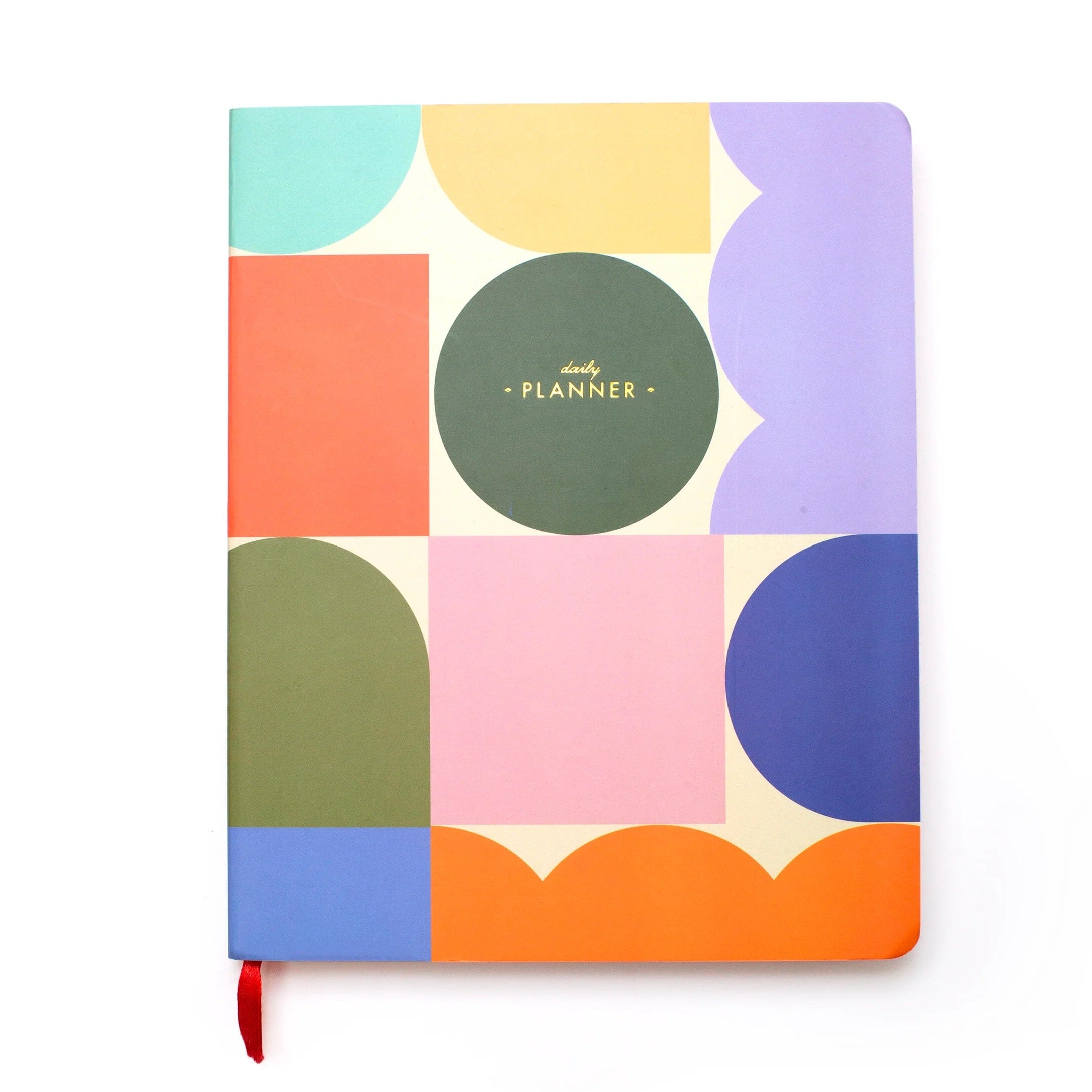 Notizbuch "Undated Daily Planner" KIKKERLAND Shapes 