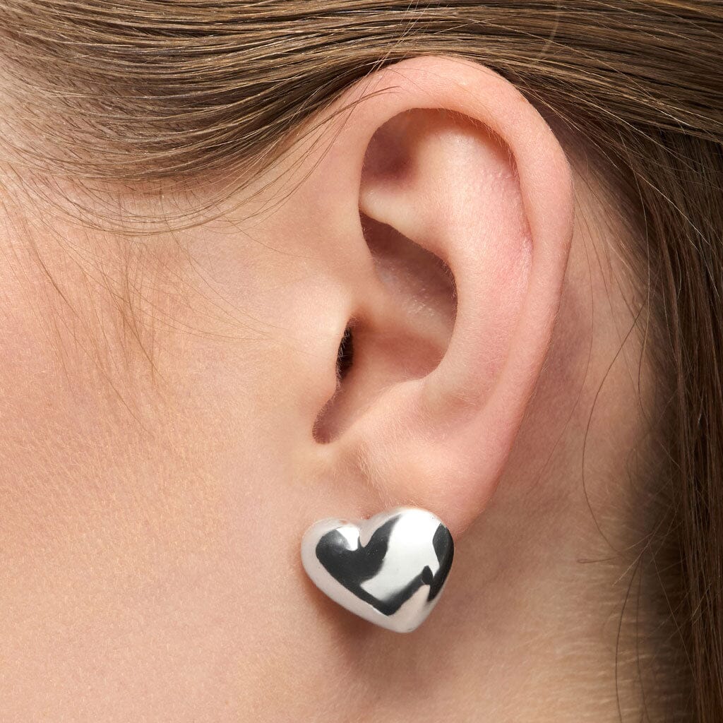 Ohrstecker "Bubble Heart" - 1 Stück Ohrringe Lulu Copenhagen 