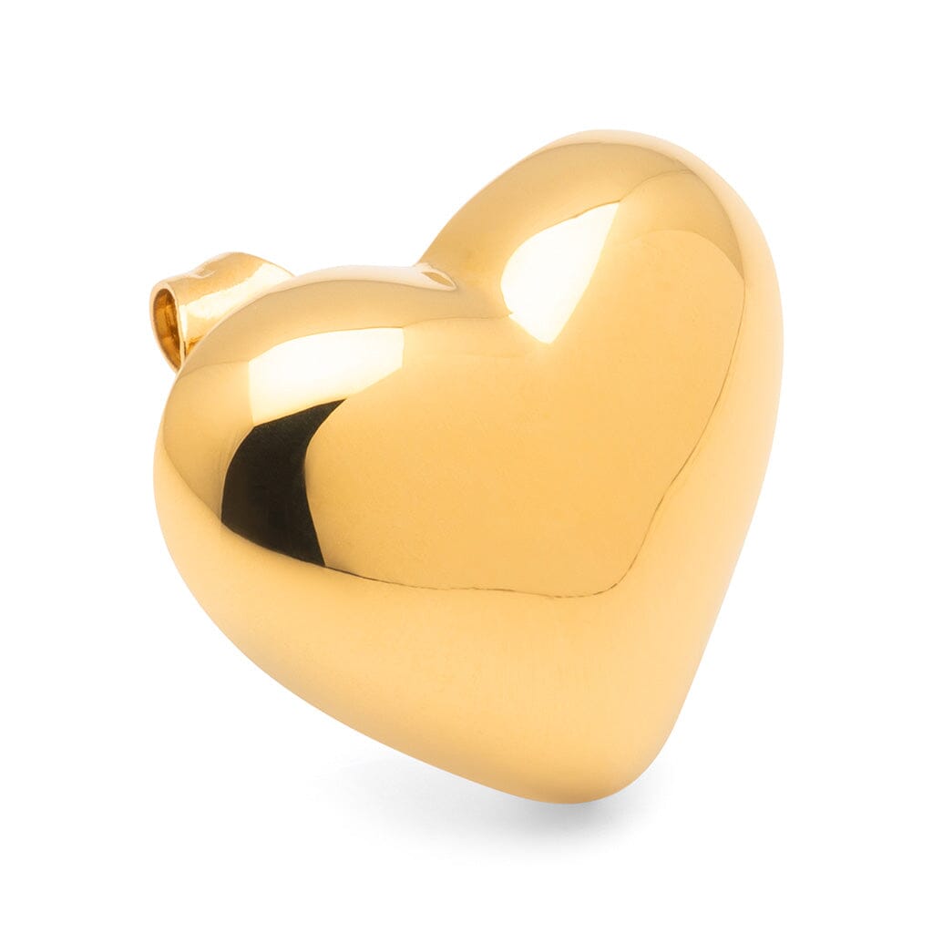 Ohrstecker "Bubble Heart" - 1 Stück Ohrringe Lulu Copenhagen Gold 