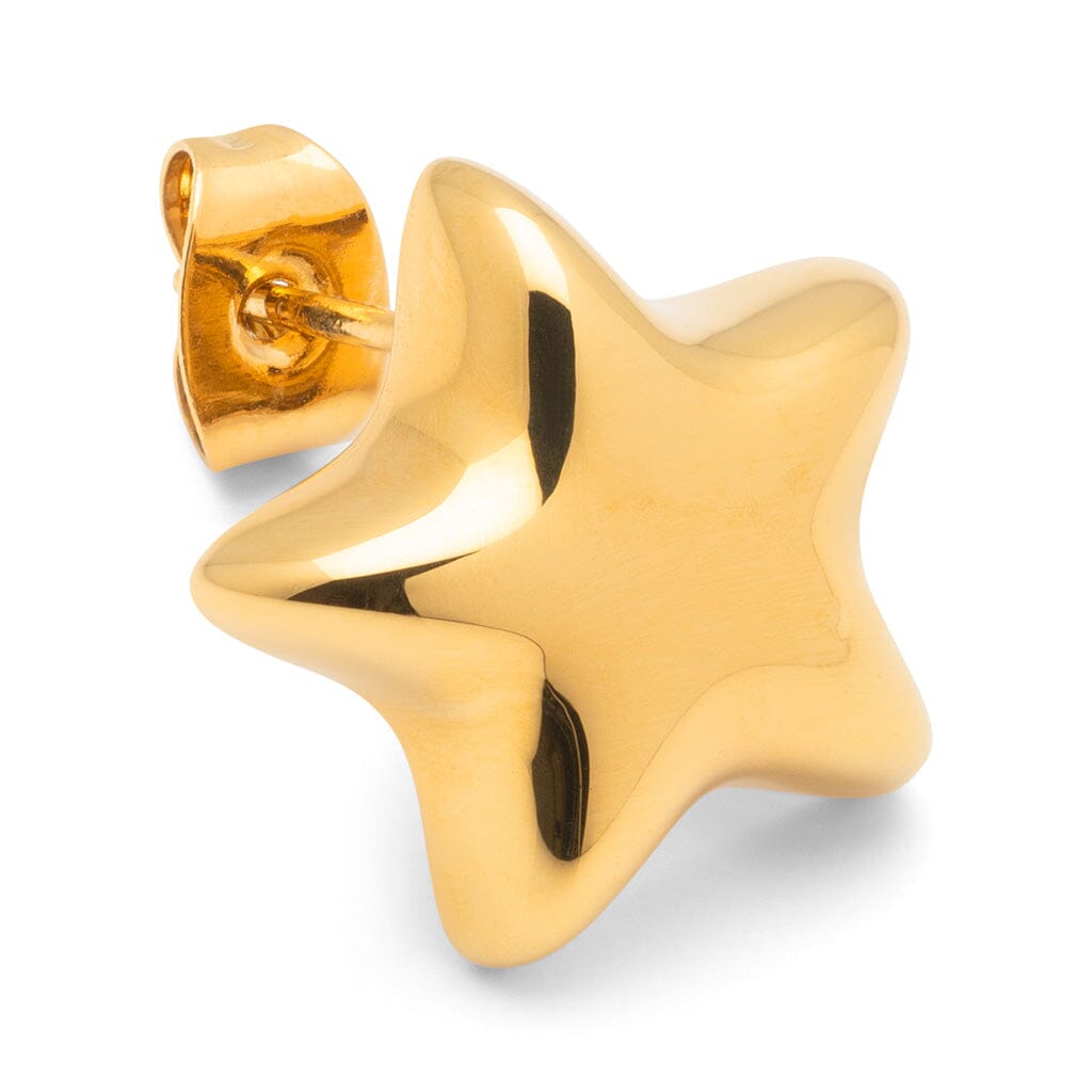 Ohrstecker "Bubble Star" - 1 Stück Ohrringe Lulu Copenhagen Gold 