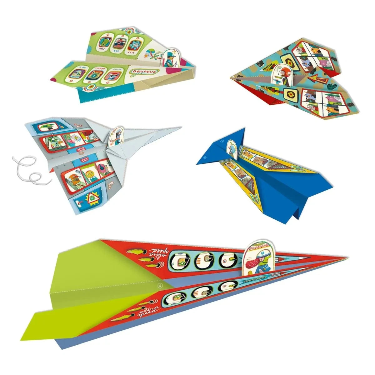 Origami "Flugzeuge" Bastelset Djeco 