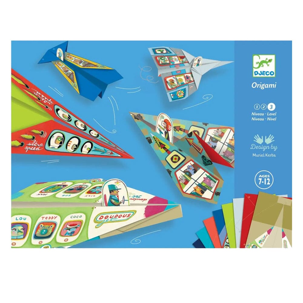 Origami "Flugzeuge" Bastelset Djeco 