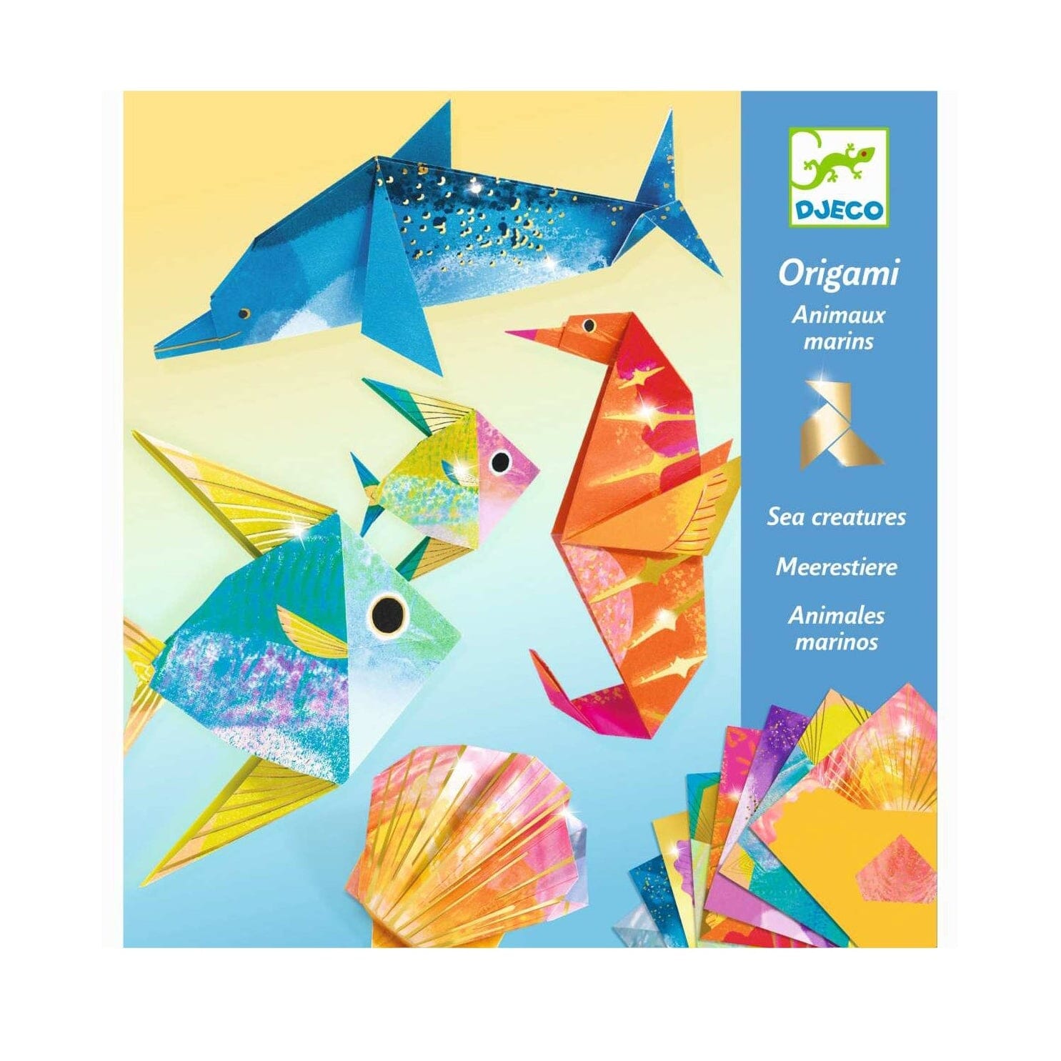 Origami "Meerestiere" Bastelset Djeco 