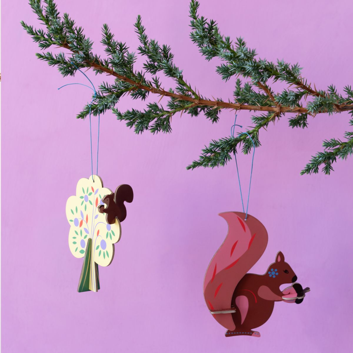 Ornaments 2er Set "The Story Tree" Papieranhänger Studio Roof 