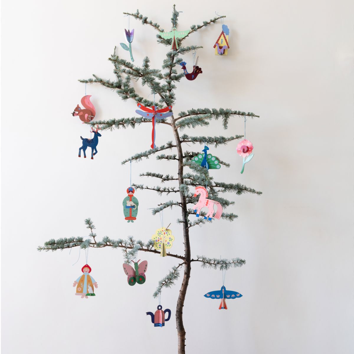 Ornaments 2er Set "The Winter Sisters" Papieranhänger Studio Roof 