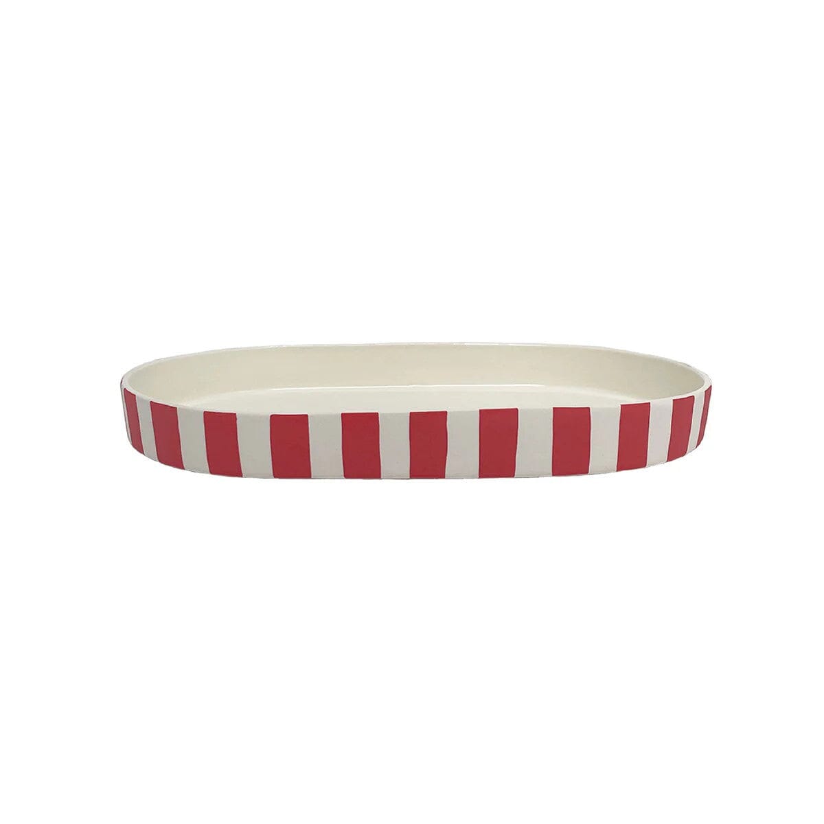 Oval Tray Toppu "Cherry Red" Tablett OYOY living design 