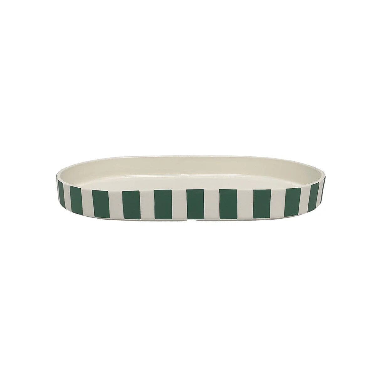 Oval Tray Toppu "Green" Tablett OYOY living design 