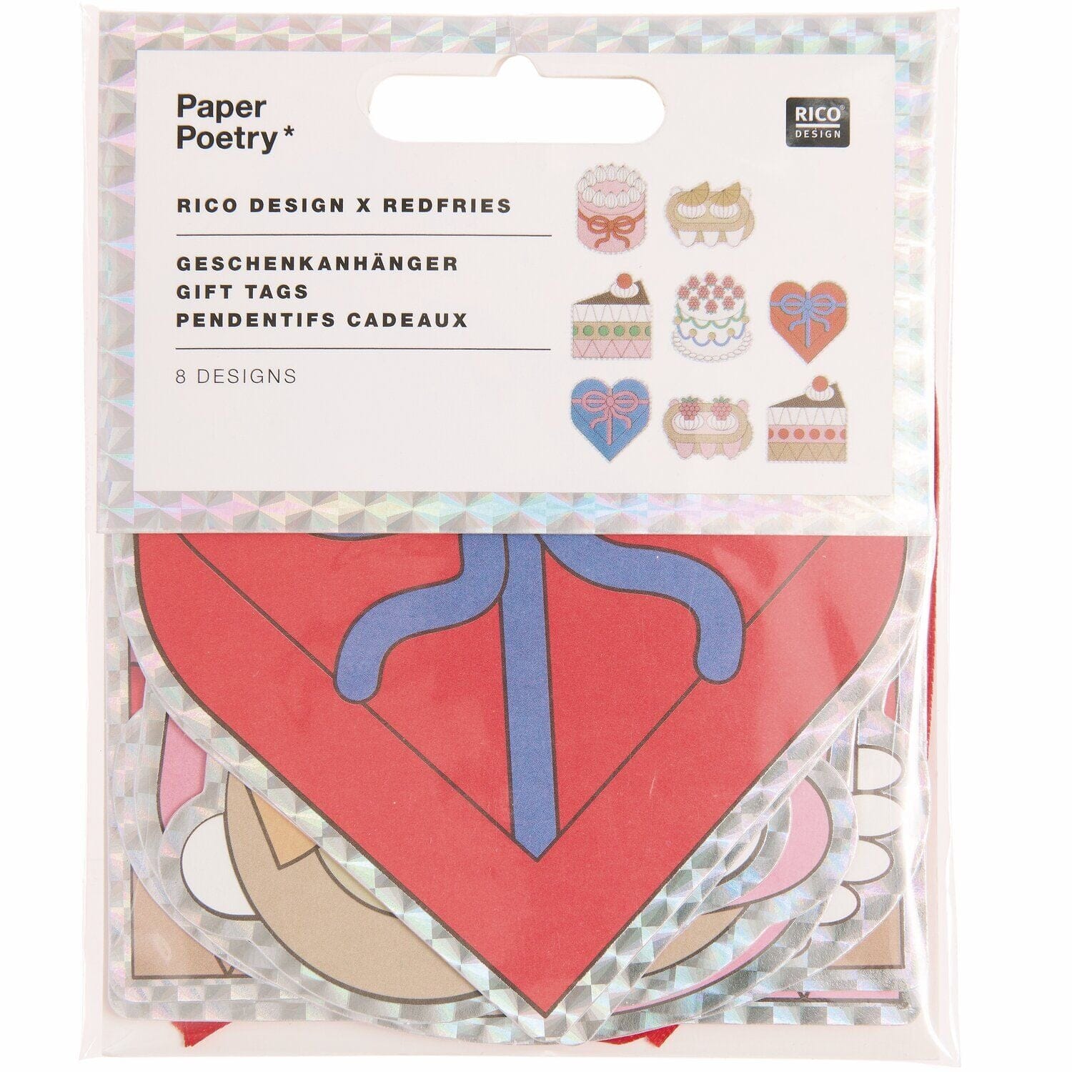 Papieranhänger "Eye Candy" Papieranhänger Rico Design 