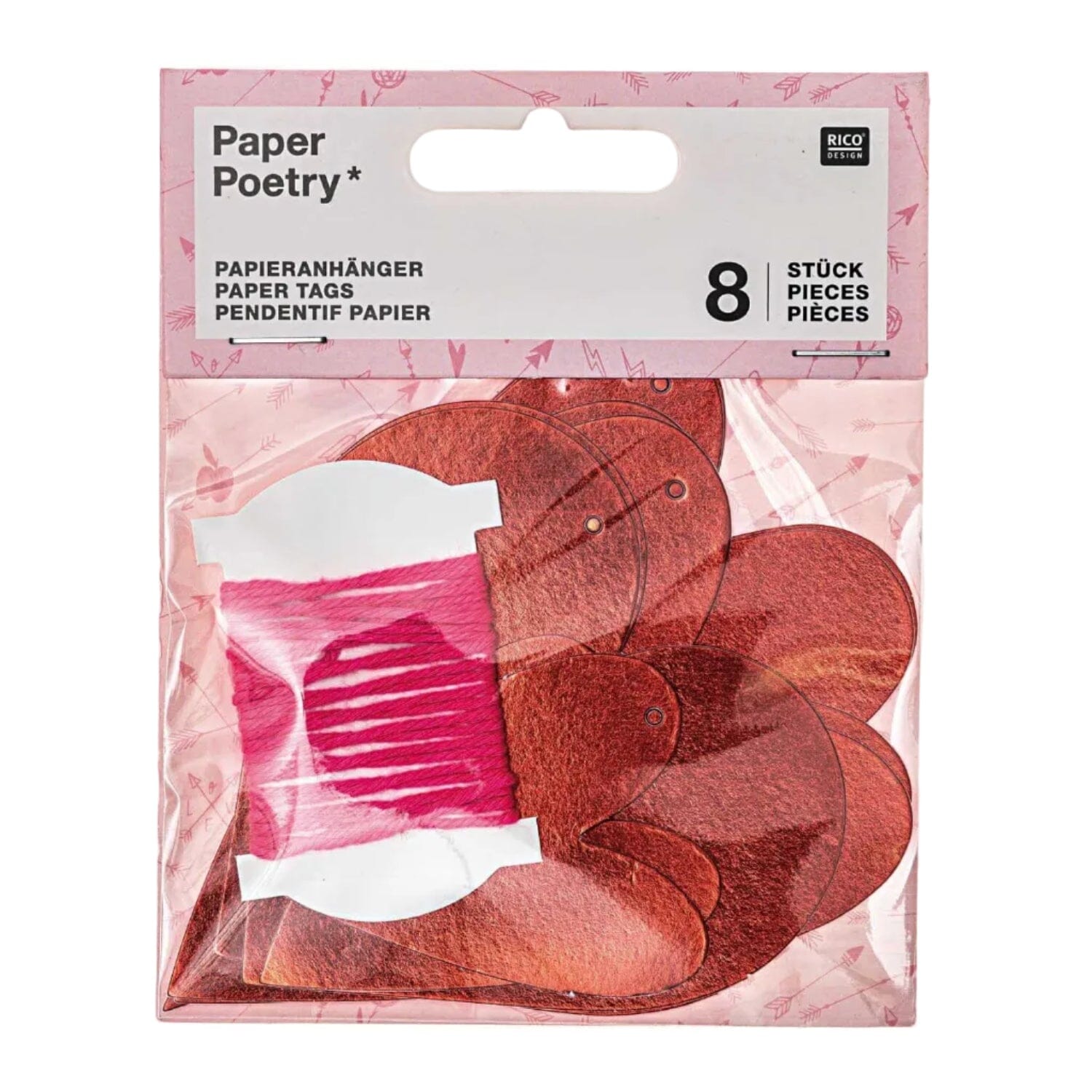 Papieranhänger "Herz" Papieranhänger Rico Design 