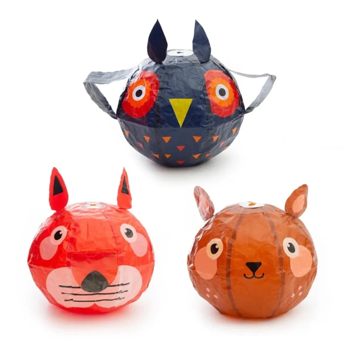 Papierballons "Waldtiere" Motorikspielzeug KIKKERLAND 